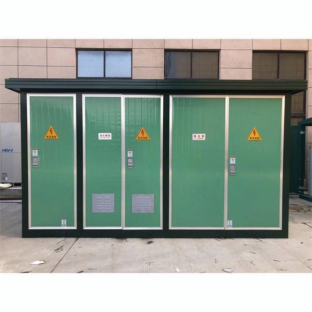 莱山1600KVA欧式箱式变压器